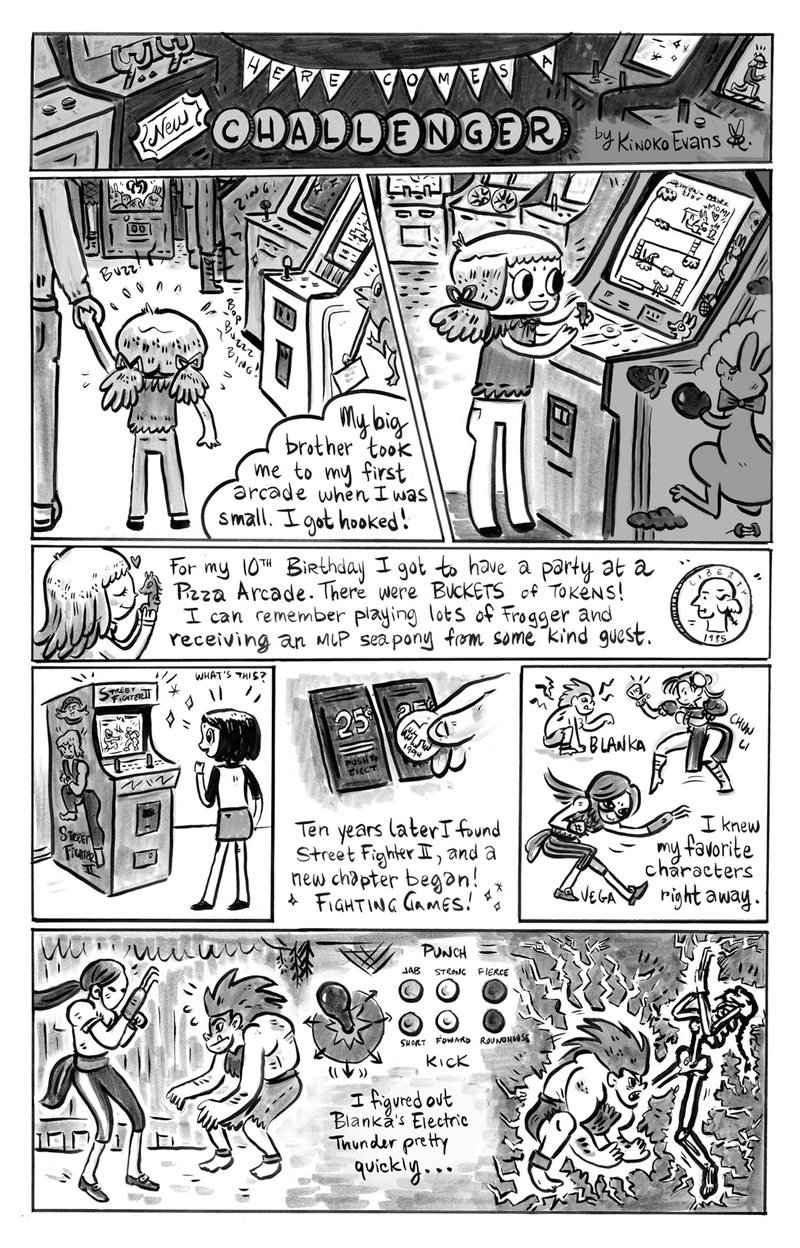 Illustration for article titled Check Out Some Amazingly Heartfelt Comics About Falling In Love With Games